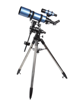 102mm refraktè teleskòp